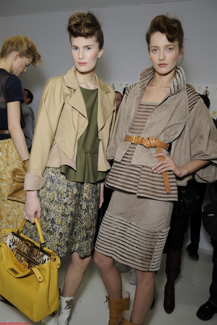 Fendi 2010-2011 Sonbahar/Kış Çekim Arkası