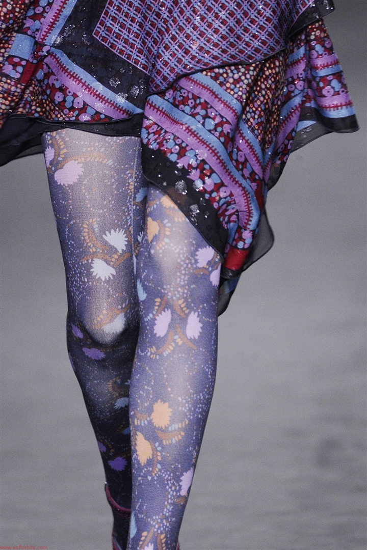 Anna Sui 2010-2011 Sonbahar/Kış Detay