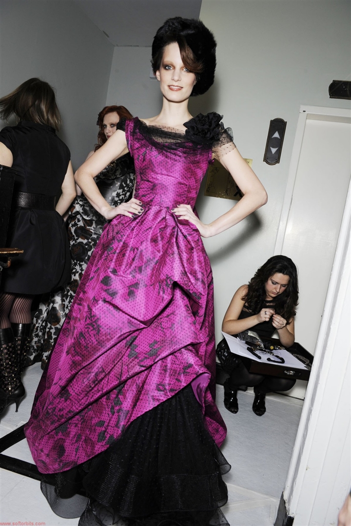 Oscar de la Renta 2010-2011 Sonbahar/Kış Çekim Arkası