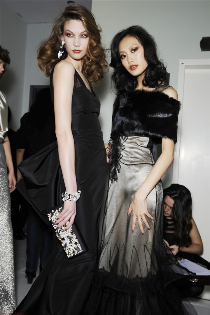 Oscar de la Renta 2010-2011 Sonbahar/Kış Çekim Arkası