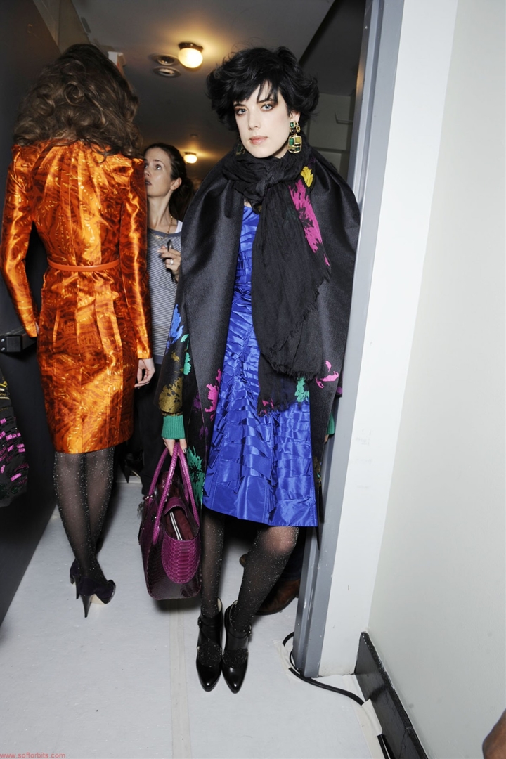 Oscar de la Renta 2010-2011 Sonbahar/Kış Çekim Arkası