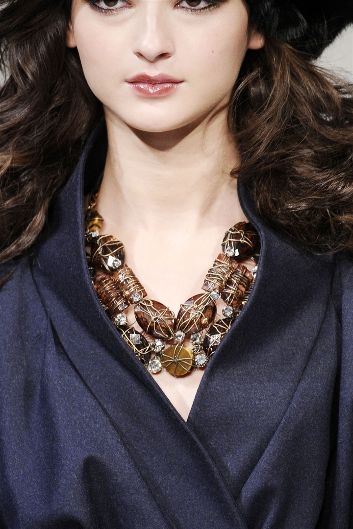 Oscar de la Renta 2010-2011 Sonbahar/Kış Detay