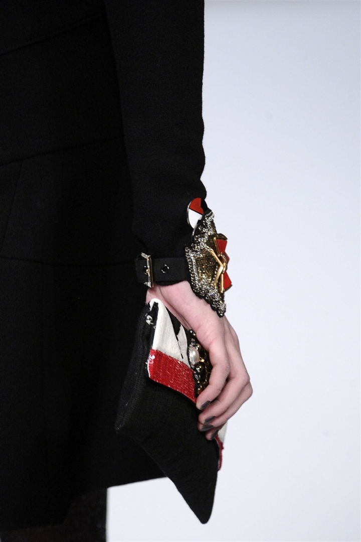 Oscar de la Renta 2010-2011 Sonbahar/Kış Detay