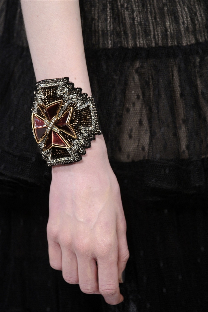 Oscar de la Renta 2010-2011 Sonbahar/Kış Detay