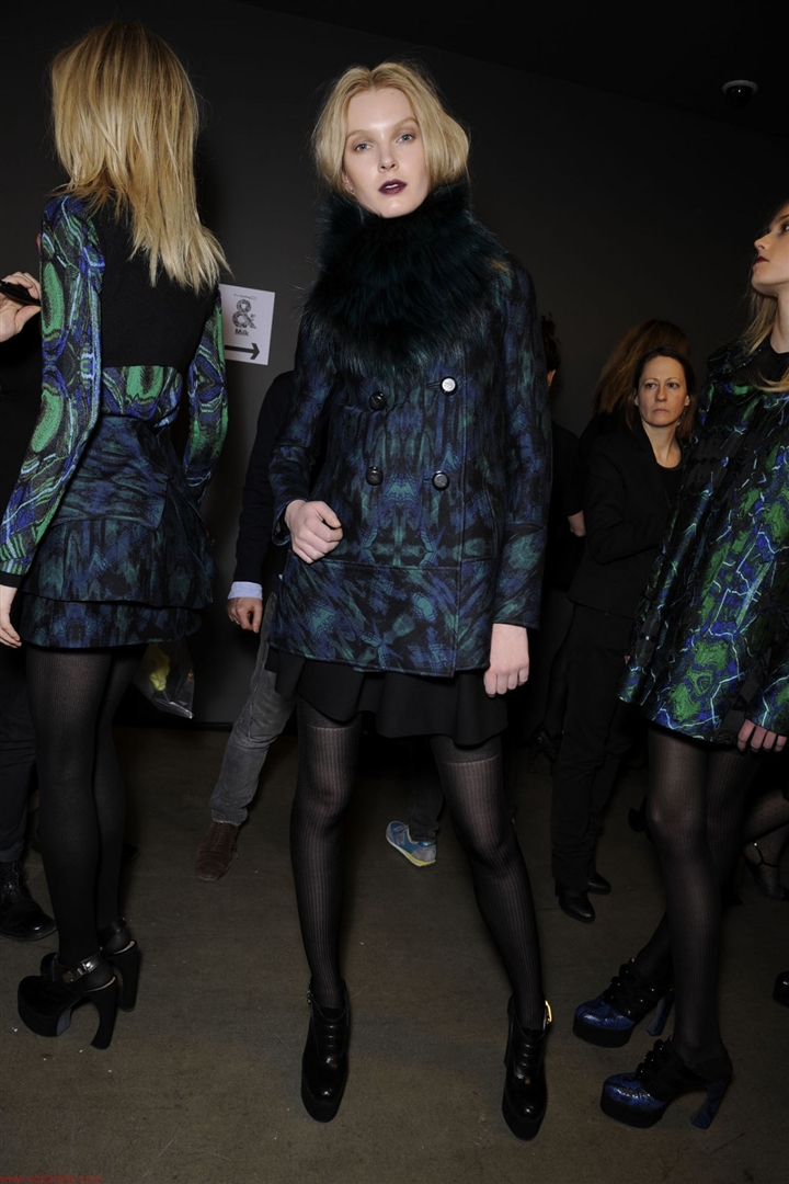 Proenza Schouler 2010-2011 Sonbahar/Kış Çekim Arkası