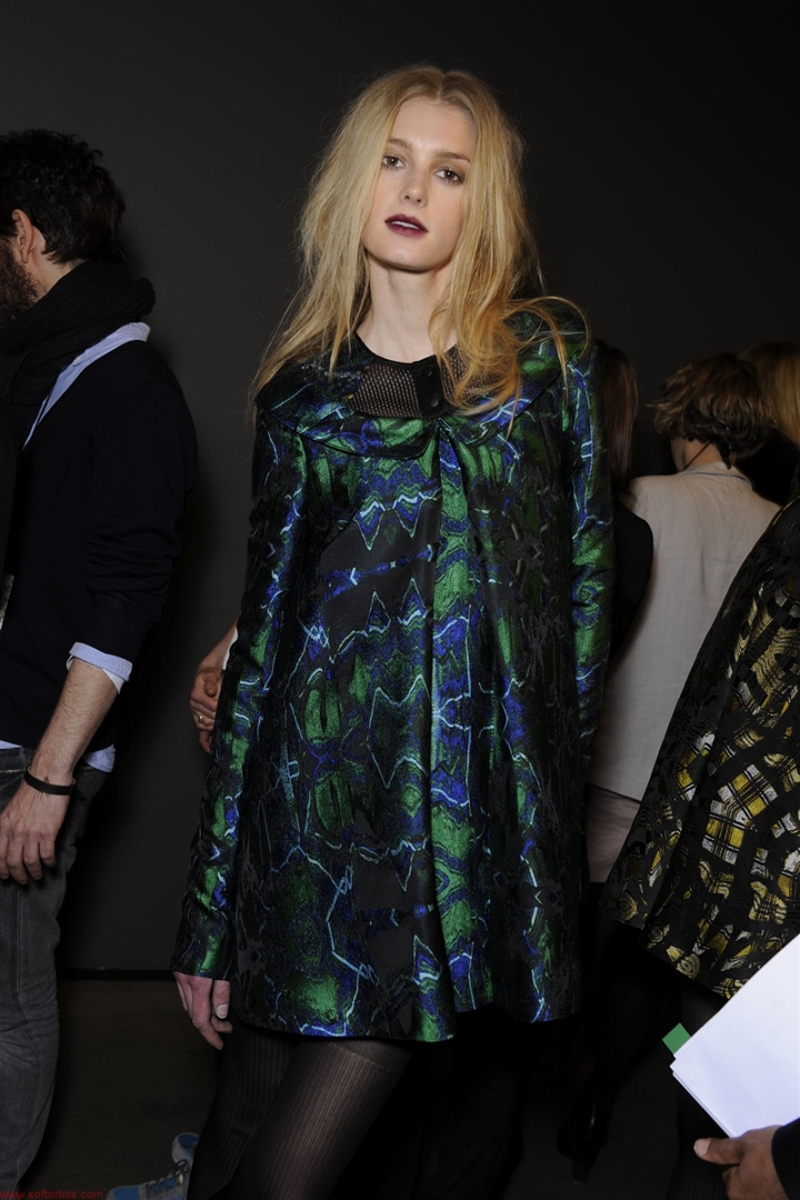 Proenza Schouler 2010-2011 Sonbahar/Kış Çekim Arkası
