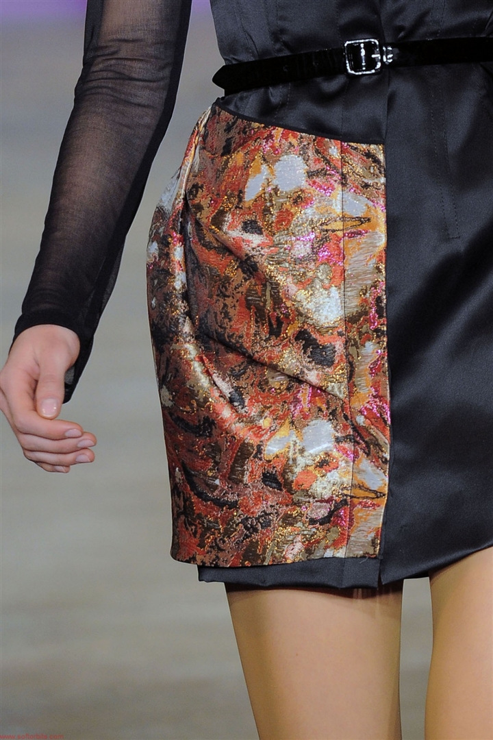 Zac Posen 2010-2011 Sonbahar/Kış Detay