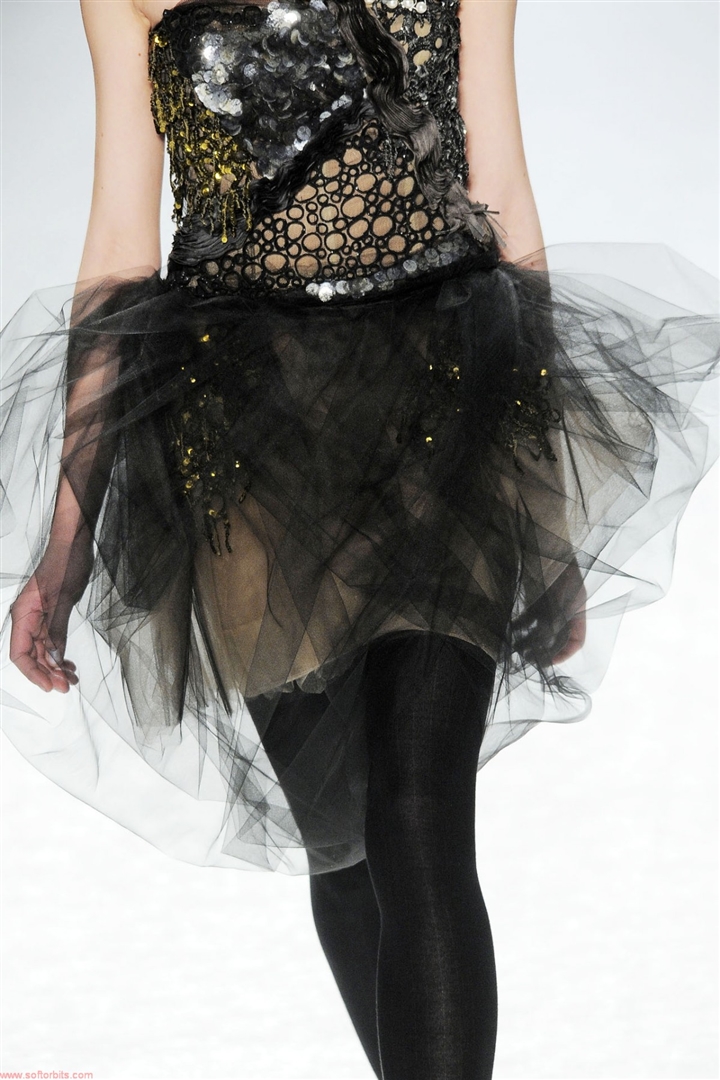 Vera Wang 2010-2011 Sonbahar/Kış Detay