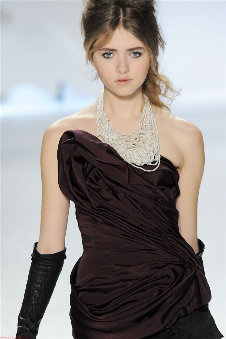 Vera Wang 2010-2011 Sonbahar/Kış Detay