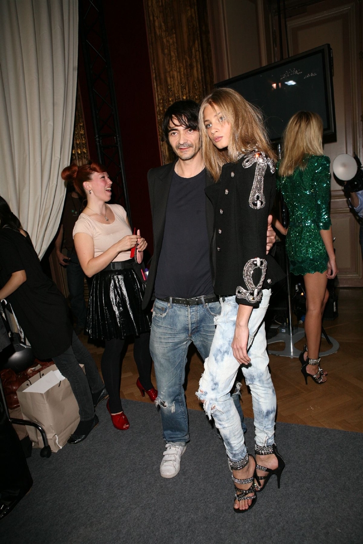 Balmain 2009 İlkbahar/Yaz Çekim Arkası