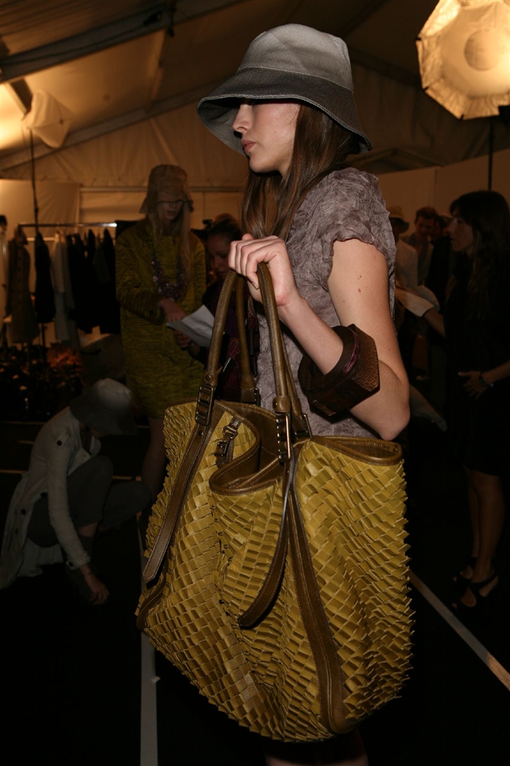 Burberry Prorsum 2009 İlkbahar/Yaz Çekim Arkası