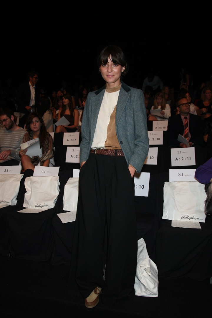 3.1 Phillip Lim 2009 İlkbahar/Yaz Ön Sıradakiler