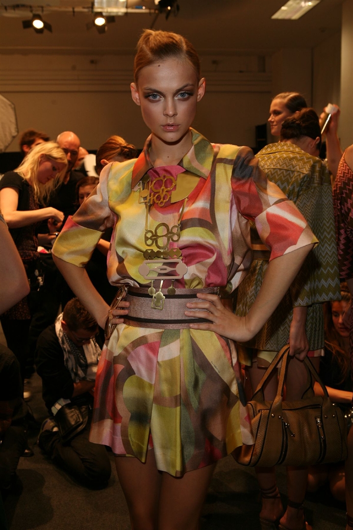 Missoni 2009 İlkbahar/Yaz Çekim Arkası