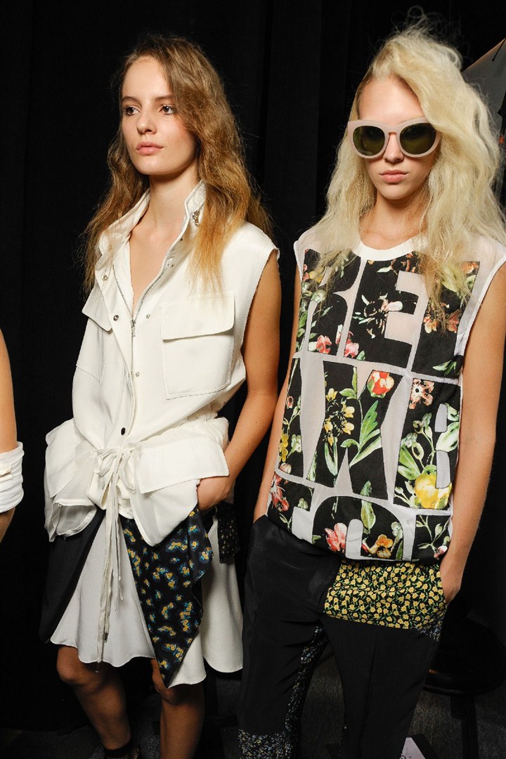 3.1 Phillip Lim 2013 İlkbahar/Yaz Çekim Arkası