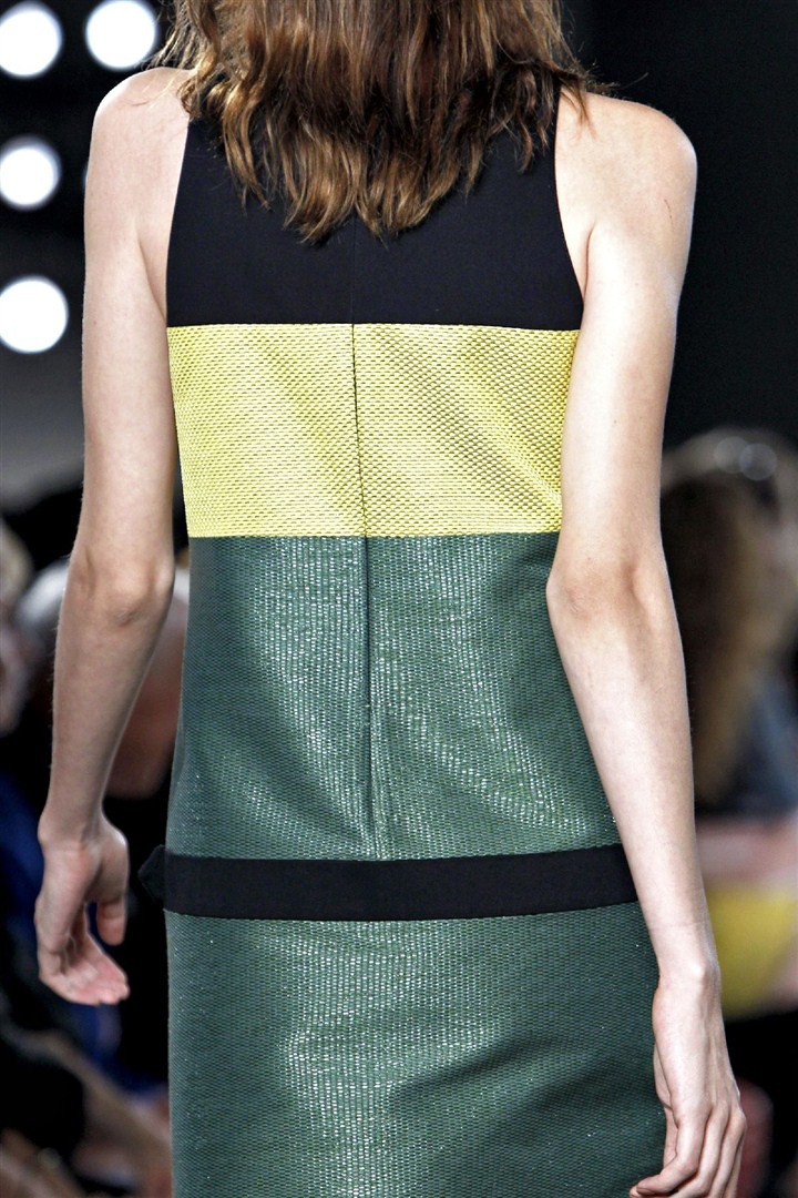 Derek Lam 2013 İlkbahar/Yaz Detay