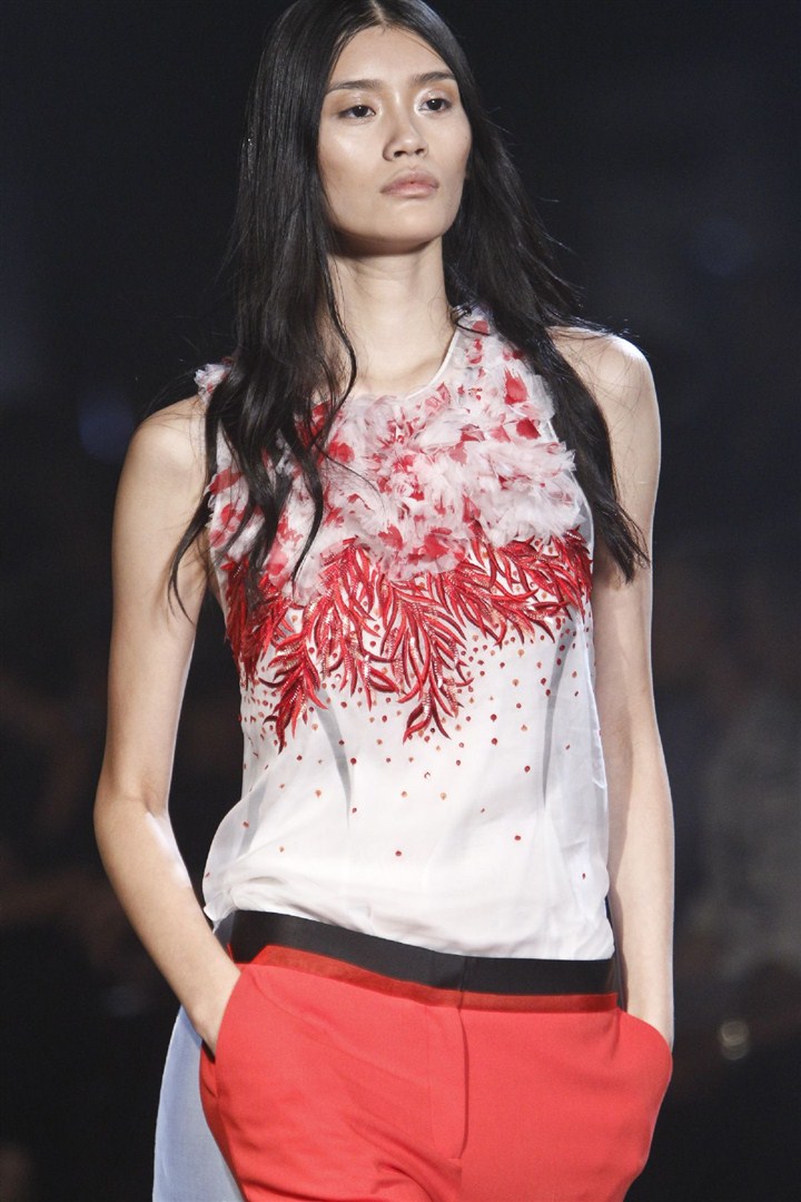 Prabal Gurung 2013 İlkbahar/Yaz Detay