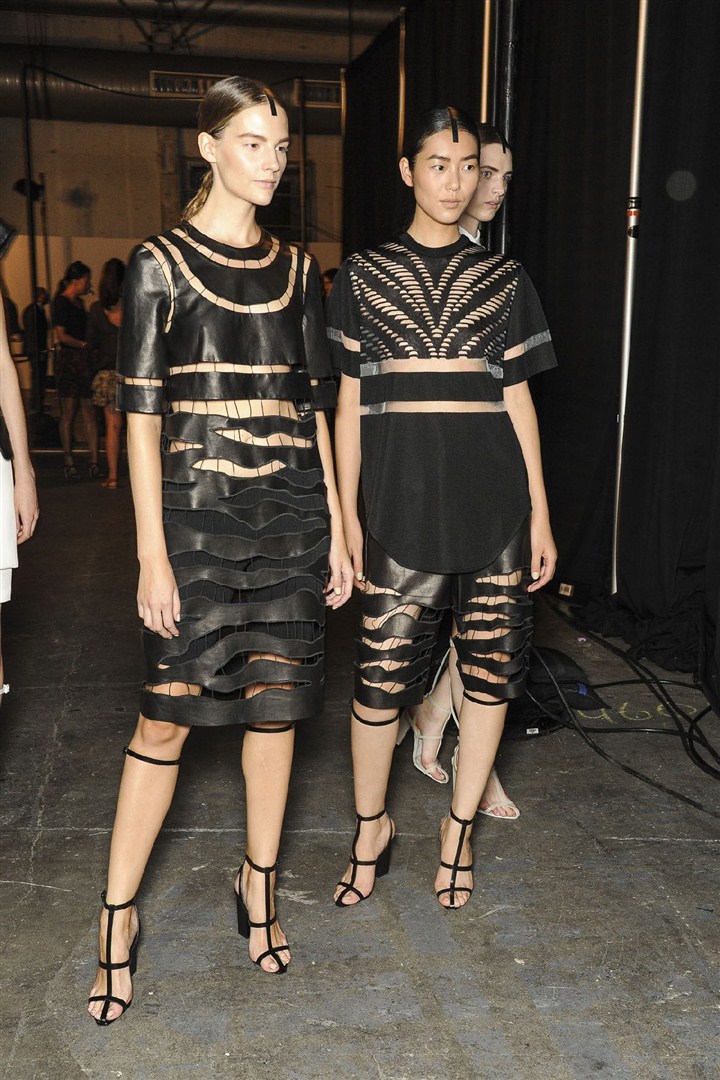 Alexander Wang 2013 İlkbahar/Yaz Çekim Arkası