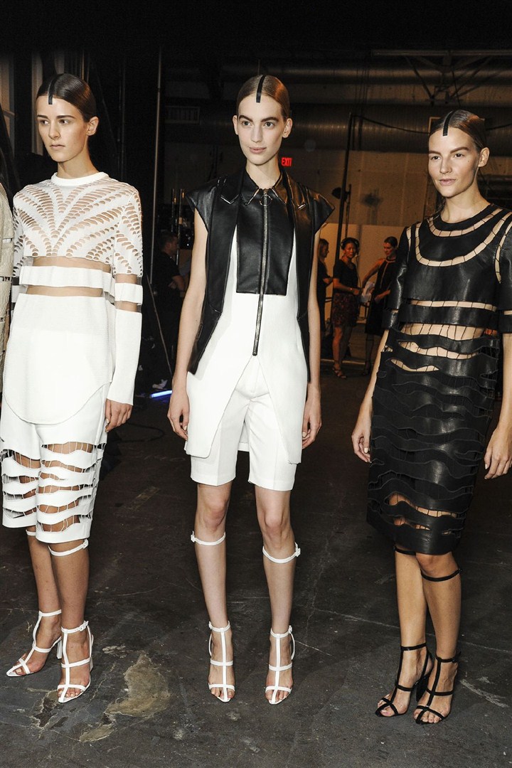 Alexander Wang 2013 İlkbahar/Yaz Çekim Arkası