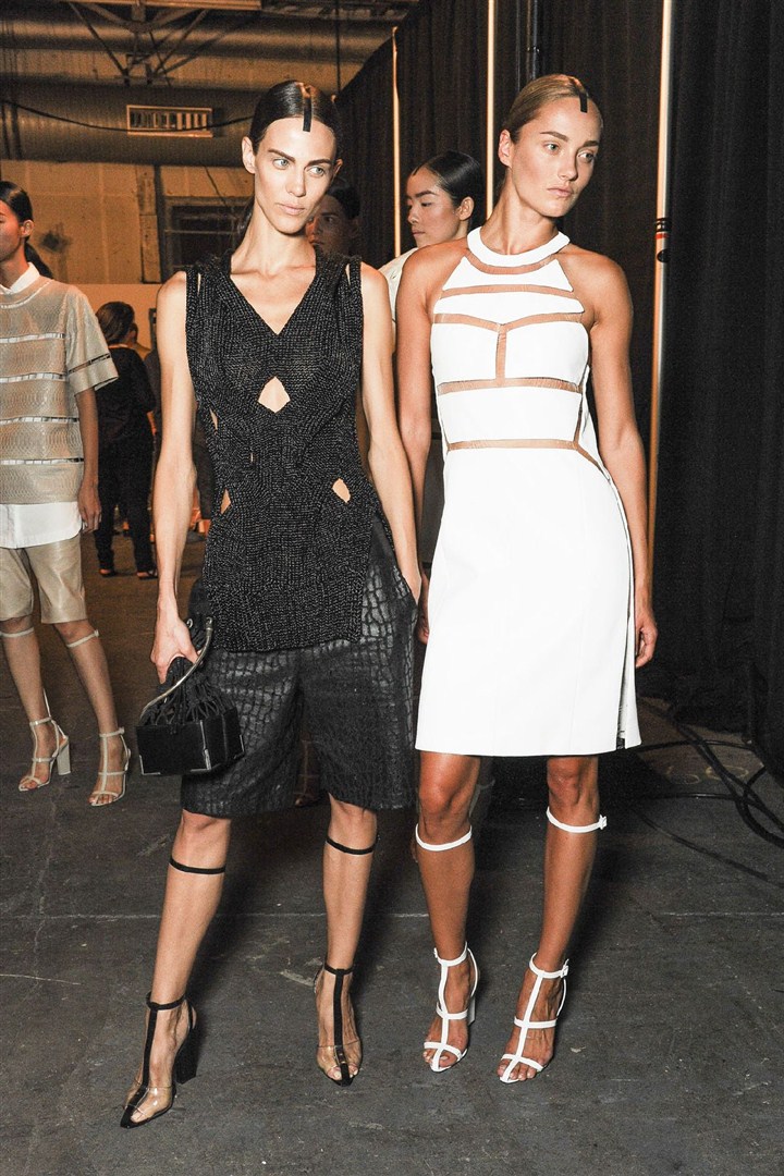 Alexander Wang 2013 İlkbahar/Yaz Çekim Arkası