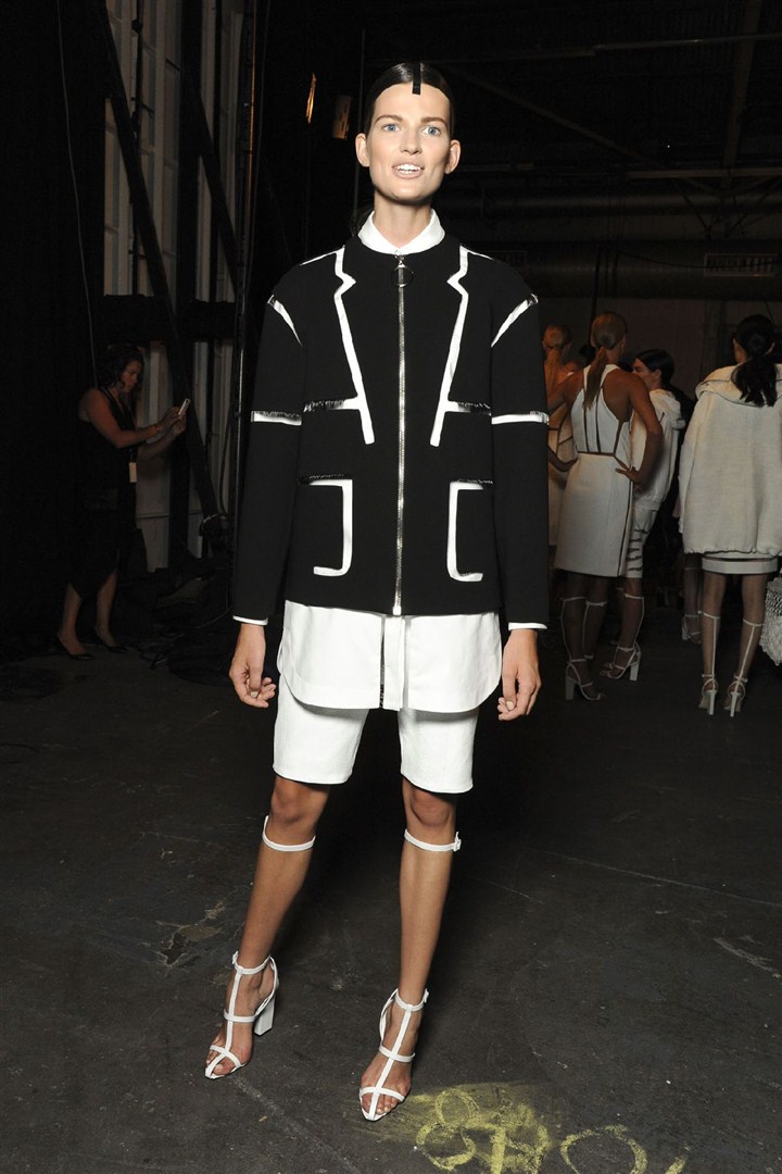 Alexander Wang 2013 İlkbahar/Yaz Çekim Arkası