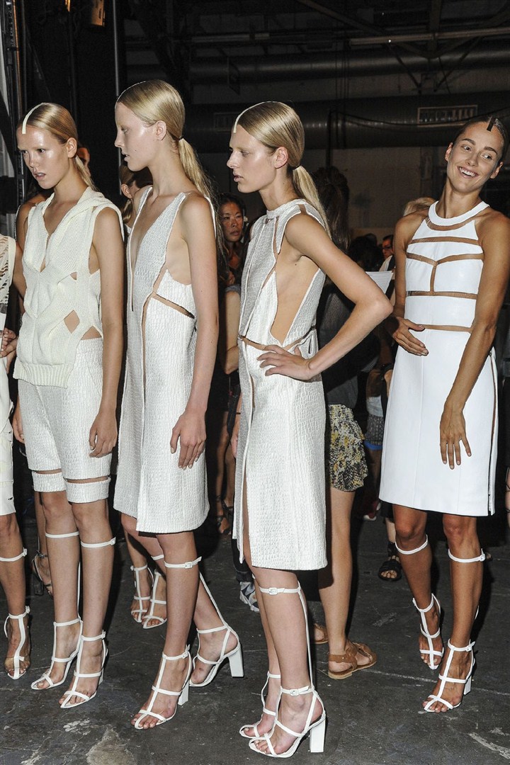 Alexander Wang 2013 İlkbahar/Yaz Çekim Arkası