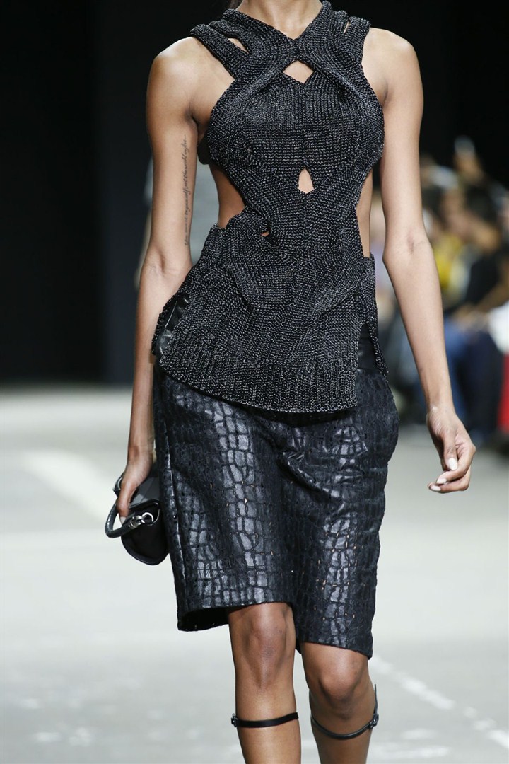 Alexander Wang 2013 İlkbahar/Yaz Detay