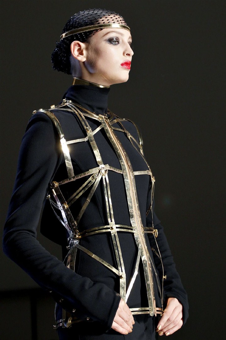 Jean Paul Gaultier 2012-2013 Sonbahar/Kış Couture Detay