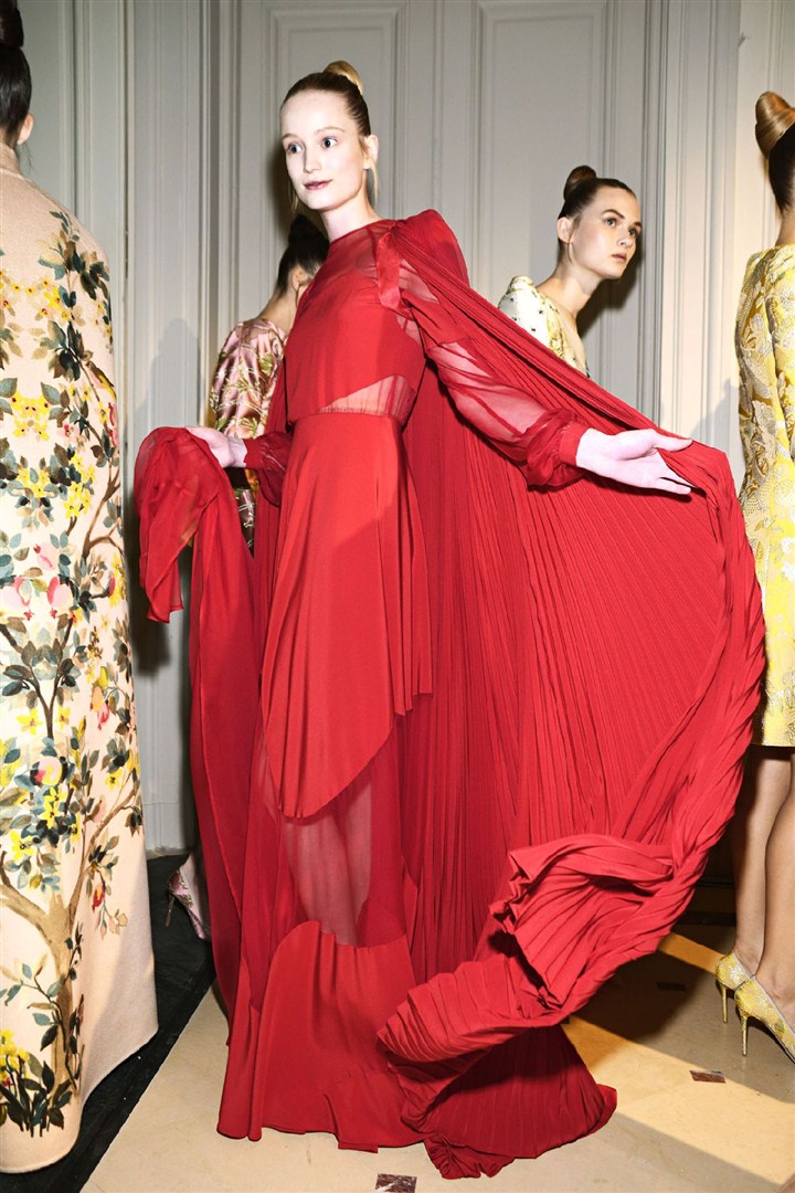 Valentino 2012-2013 Sonbahar/Kış Couture Çekim Arkası