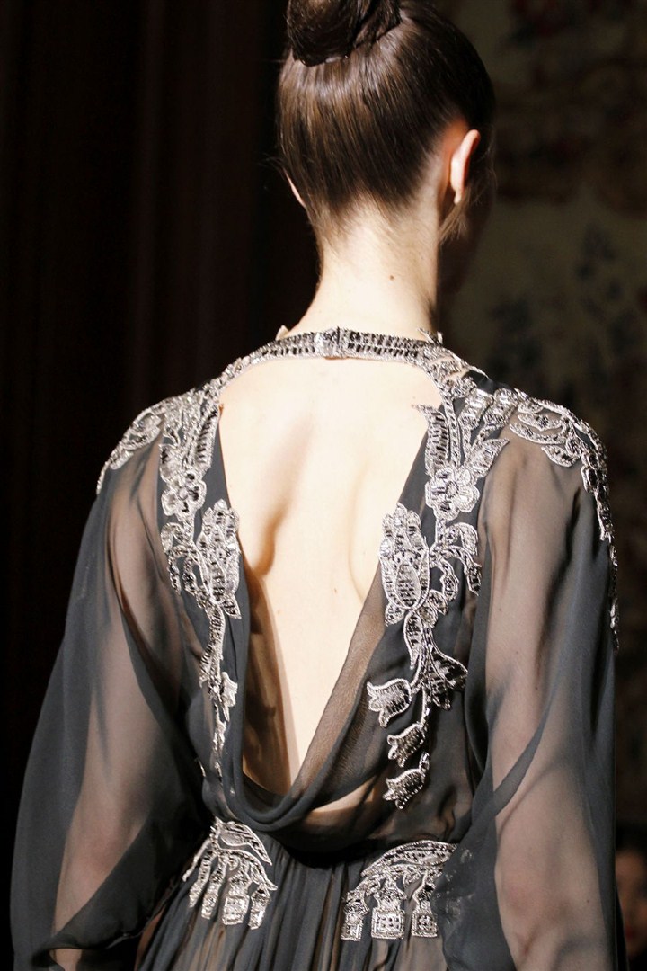 Valentino 2012-2013 Sonbahar/Kış Couture Detay