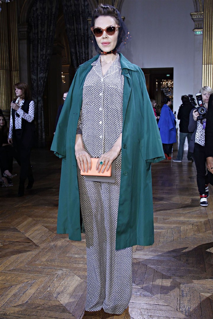 Stella McCartney 2012-2013 Sonbahar/Kış Ön Sıradakiler