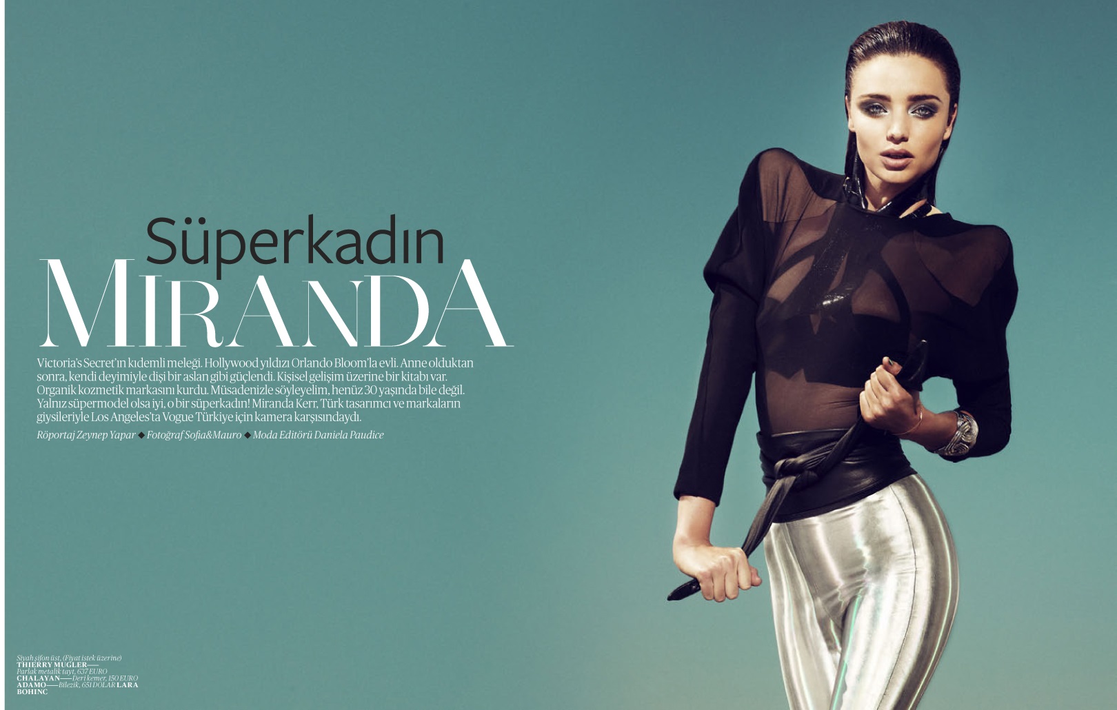 Ağustos 2012 - Süperkadın Miranda