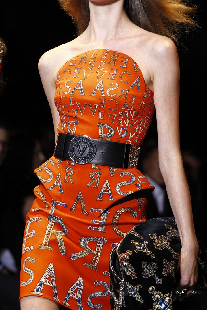 Versace 2012-2013 Sonbahar/Kış Detay