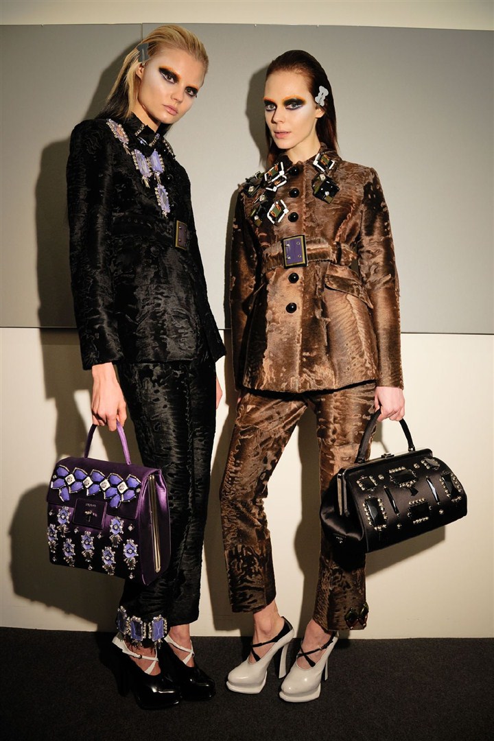 Prada 2012-2013 Sonbahar/Kış Çekim Arkası