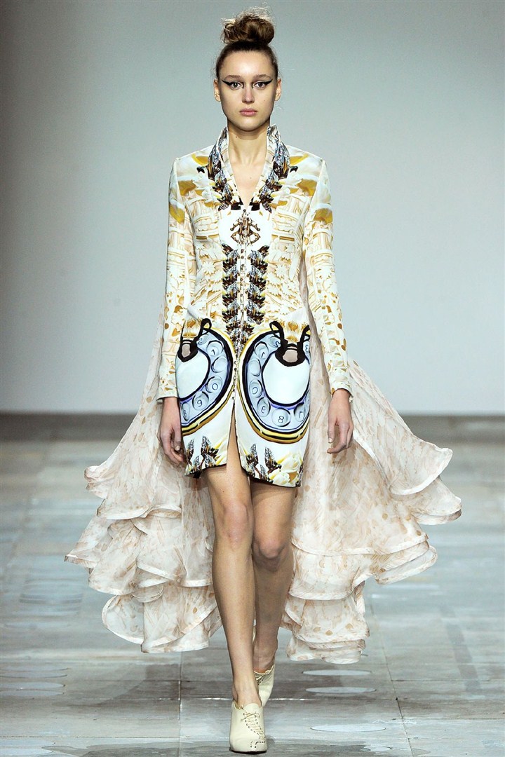 Mary Katrantzou 2012-2013 Sonbahar/Kış