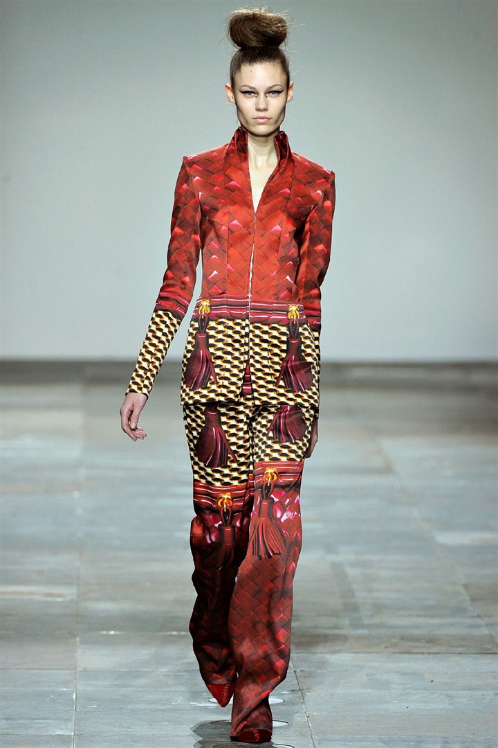 Mary Katrantzou 2012-2013 Sonbahar/Kış