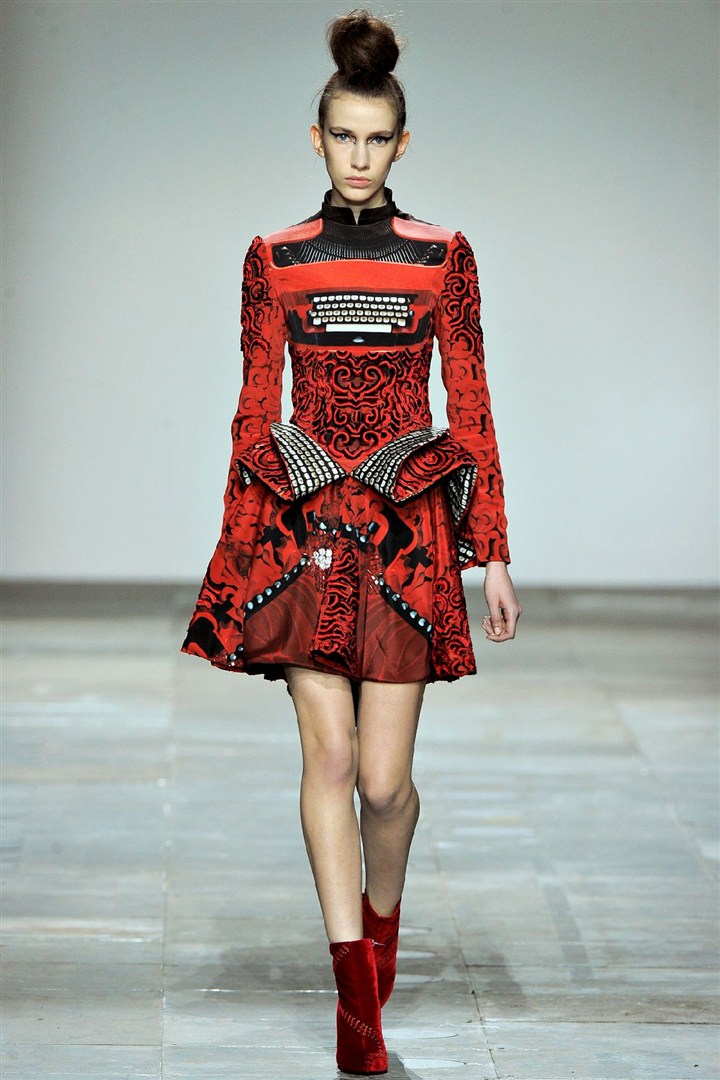 Mary Katrantzou 2012-2013 Sonbahar/Kış