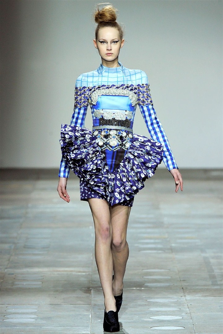 Mary Katrantzou 2012-2013 Sonbahar/Kış