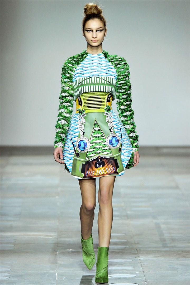 Mary Katrantzou 2012-2013 Sonbahar/Kış