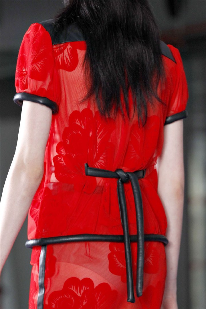 Christopher Kane 2012-2013 Sonbahar/Kış Detay