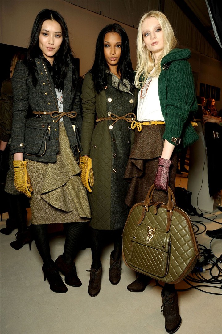 Burberry Prorsum 2012-2013 Sonbahar/Kış Çekim Arkası