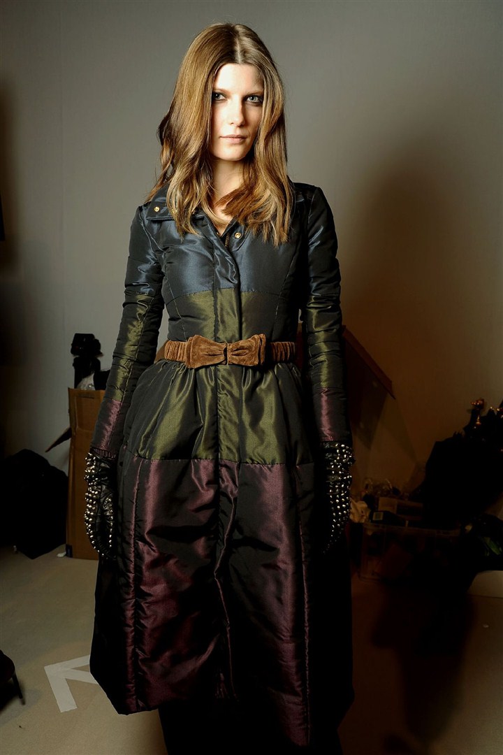 Burberry Prorsum 2012-2013 Sonbahar/Kış Çekim Arkası