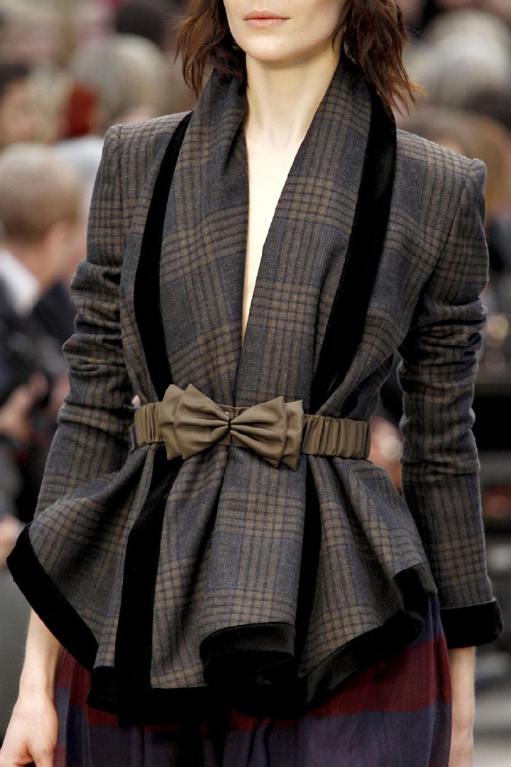 Burberry Prorsum 2012-2013 Sonbahar/Kış Detay