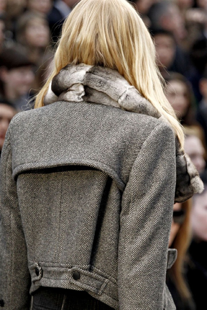 Burberry Prorsum 2012-2013 Sonbahar/Kış Detay