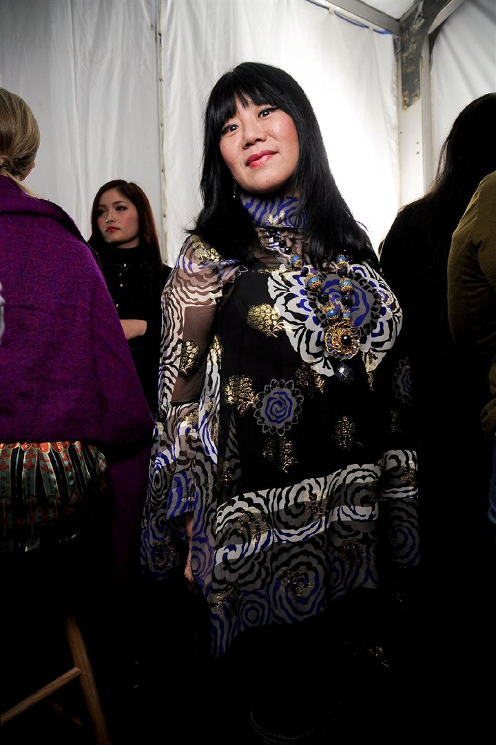 Anna Sui 2012-2013 Sonbahar/Kış Çekim Arkası