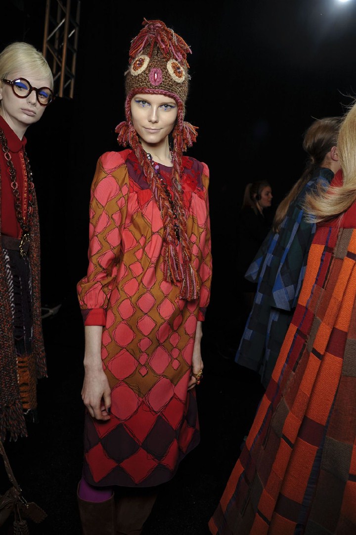 Anna Sui 2012-2013 Sonbahar/Kış Çekim Arkası