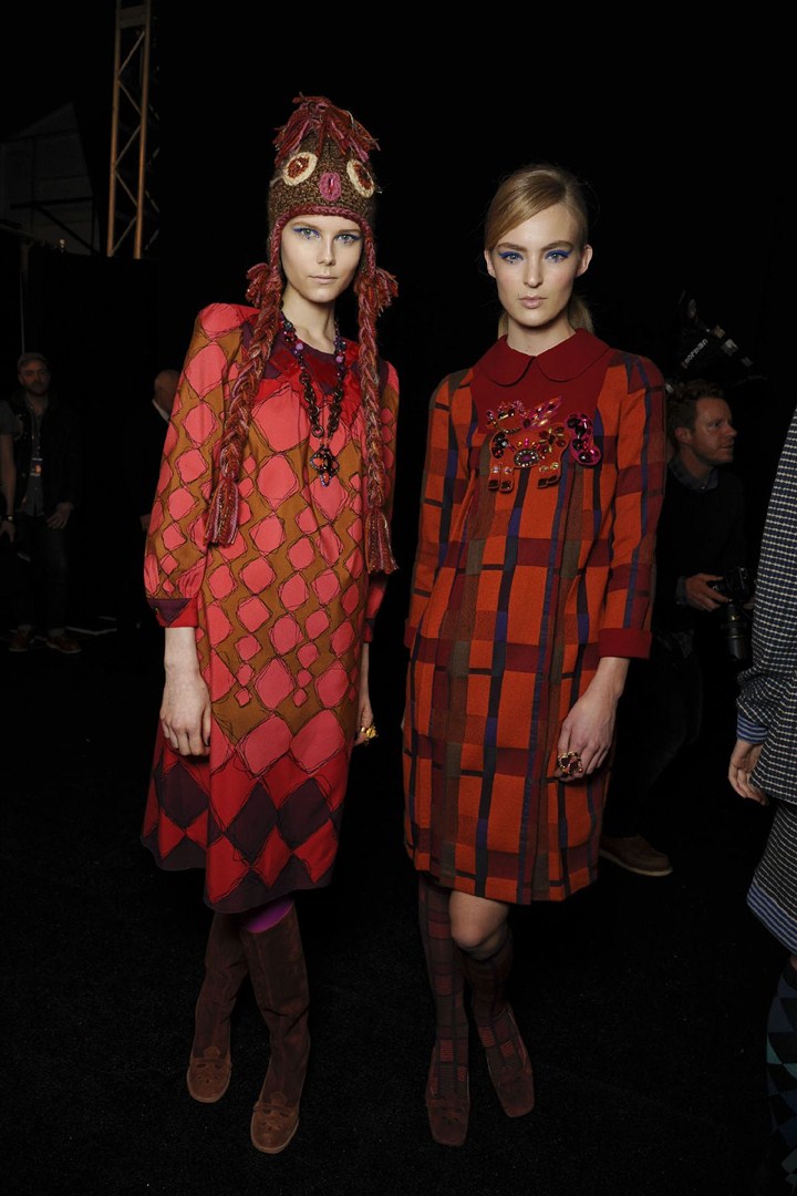 Anna Sui 2012-2013 Sonbahar/Kış Çekim Arkası