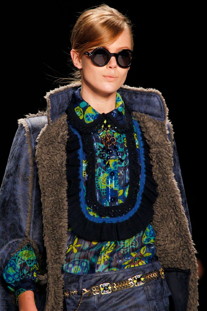 Anna Sui 2012-2013 Sonbahar/Kış Detay