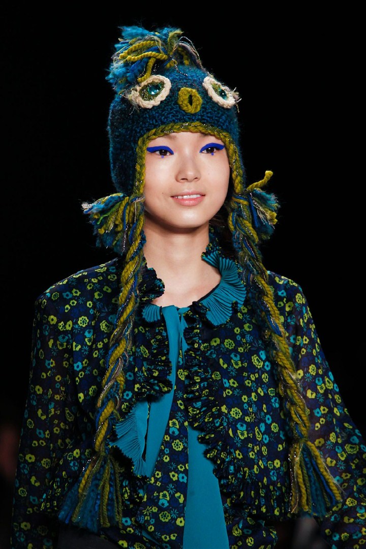 Anna Sui 2012-2013 Sonbahar/Kış Detay