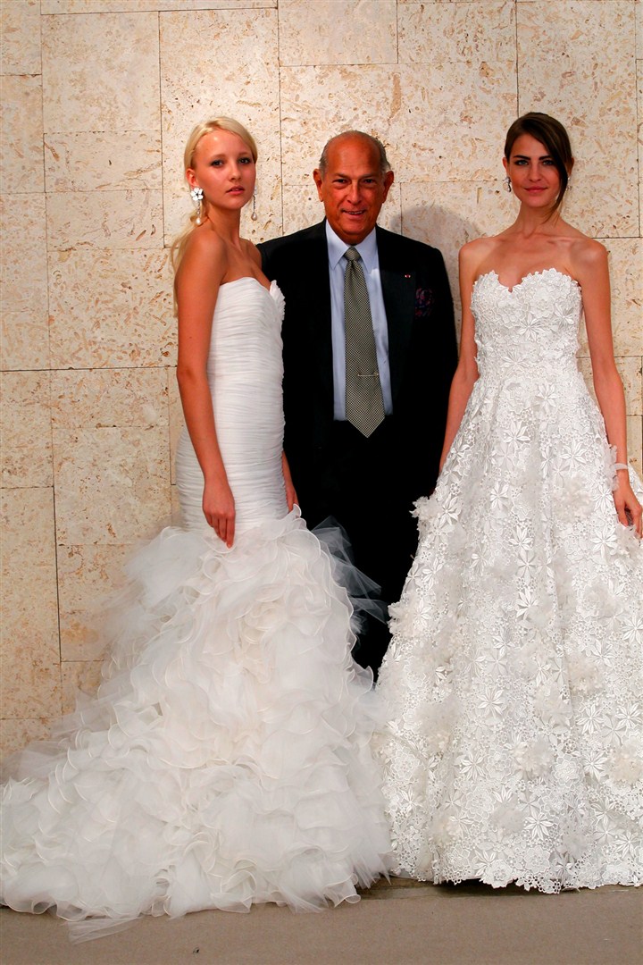 Oscar de la Renta 2012-2013 Sonbahar/Kış Gelinlik