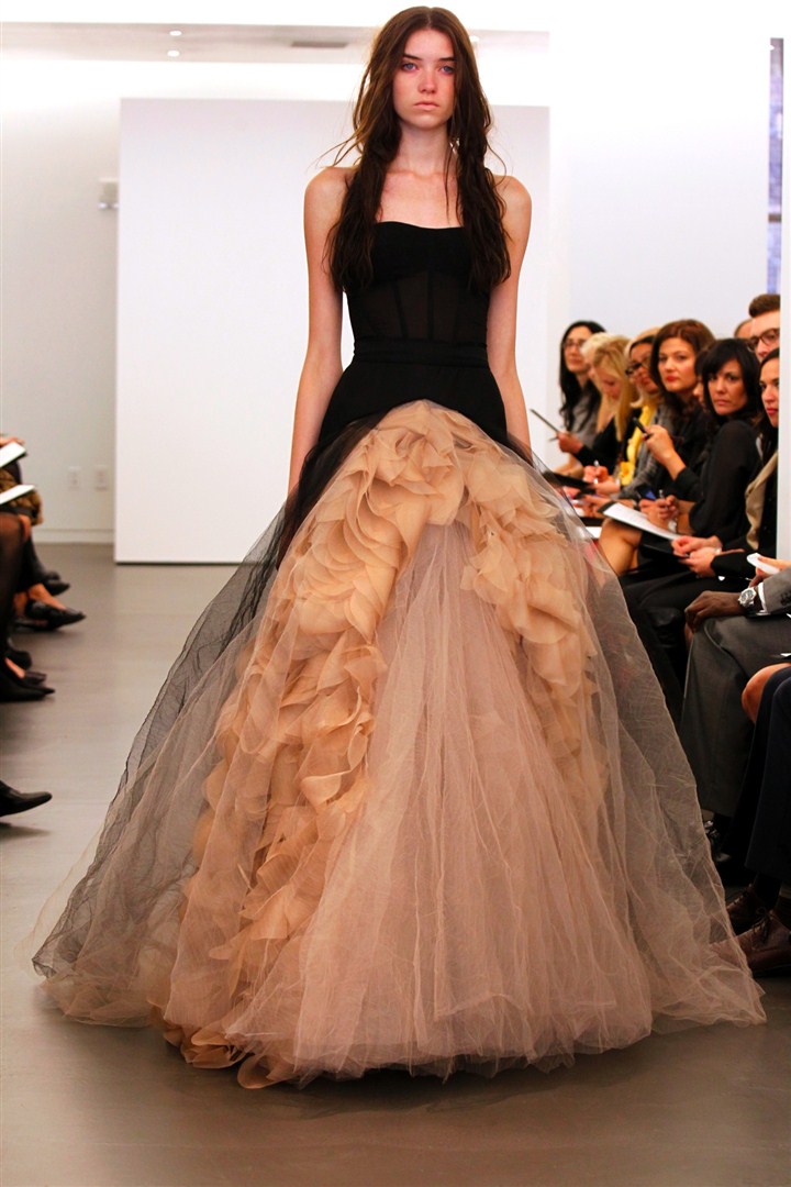 Vera Wang 2012-2013 Sonbahar/Kış Gelinlik